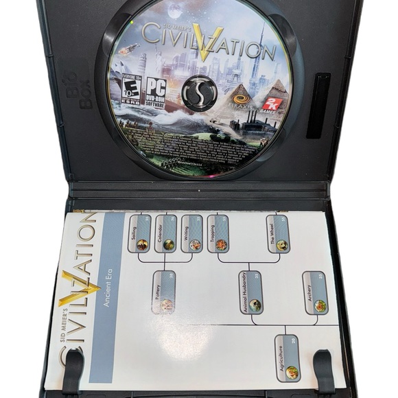 Civilization V (PC, 2010) Sid Meier 4X Video Game - Picture 2 of 3